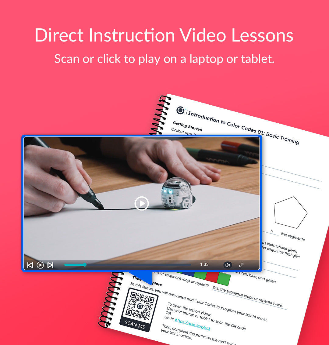 Introduction to Color Codes Curriculum Teacher Guide Answer Key by Ozobot - best STEM curriculum for classrooms