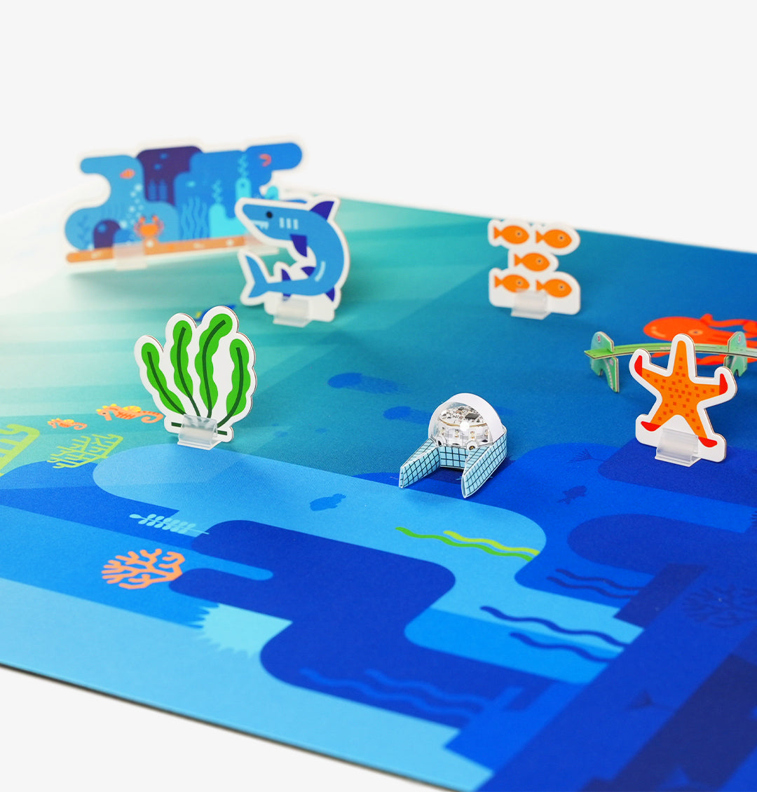Ozobot Ocean Explorer Coding Mat - top STEM activities for homeschool