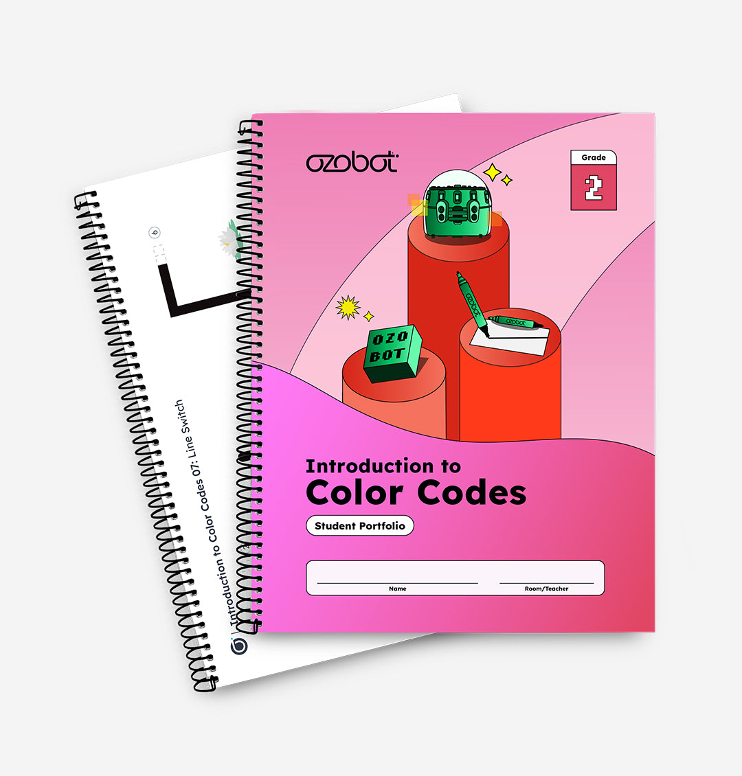 Ozobot 2nd Grade Introduction to Color Codes Curriculum 12-Pack for elementary STEM learning