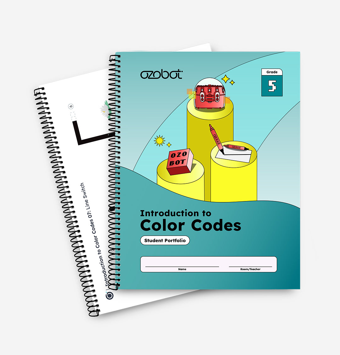 Ozobot 5th Grade Introduction to Color Codes Curriculum 12-Pack for upper elementary coding skills