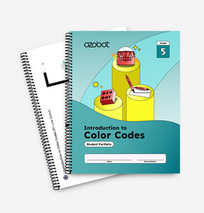 Ozobot 5th Grade Introduction to Color Codes Curriculum 12-Pack for upper elementary coding skills