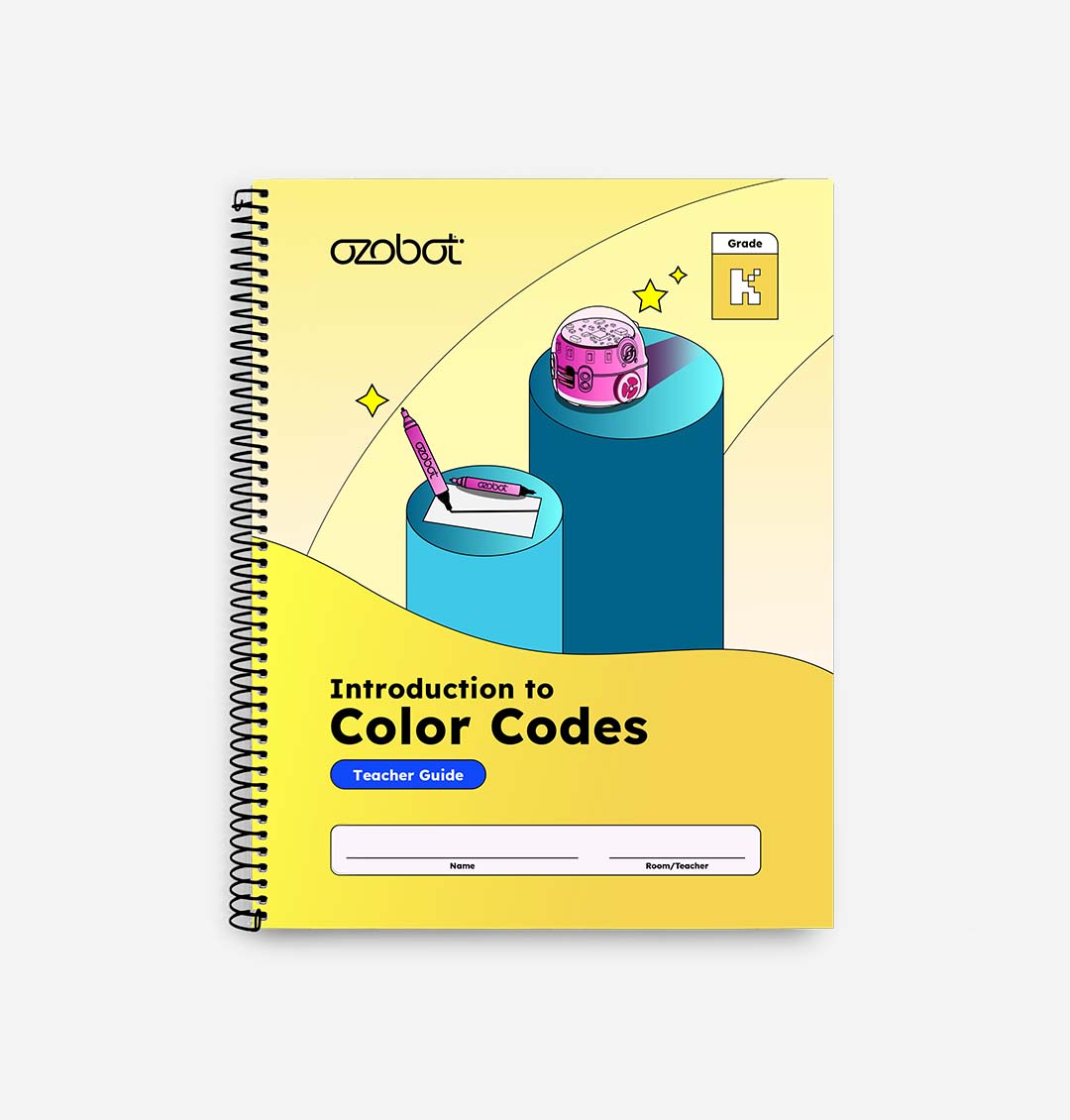 Ozobot Kindergarten Color Code with answer key for educators