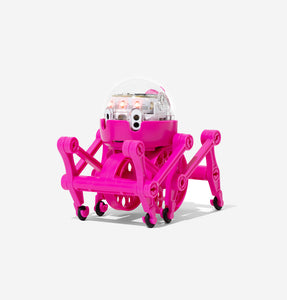 Pink Ozobot Crawler interactive programming accessory for Evo coding robot - educational robotics kits for STEM education