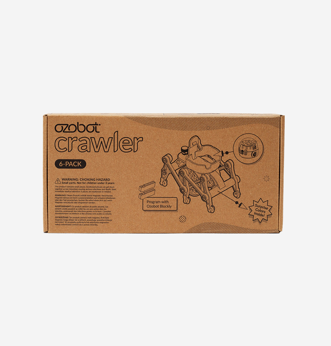 Ozobot Crawler interactive programming accessory for Evo coding robot - best STEM kits for kids
