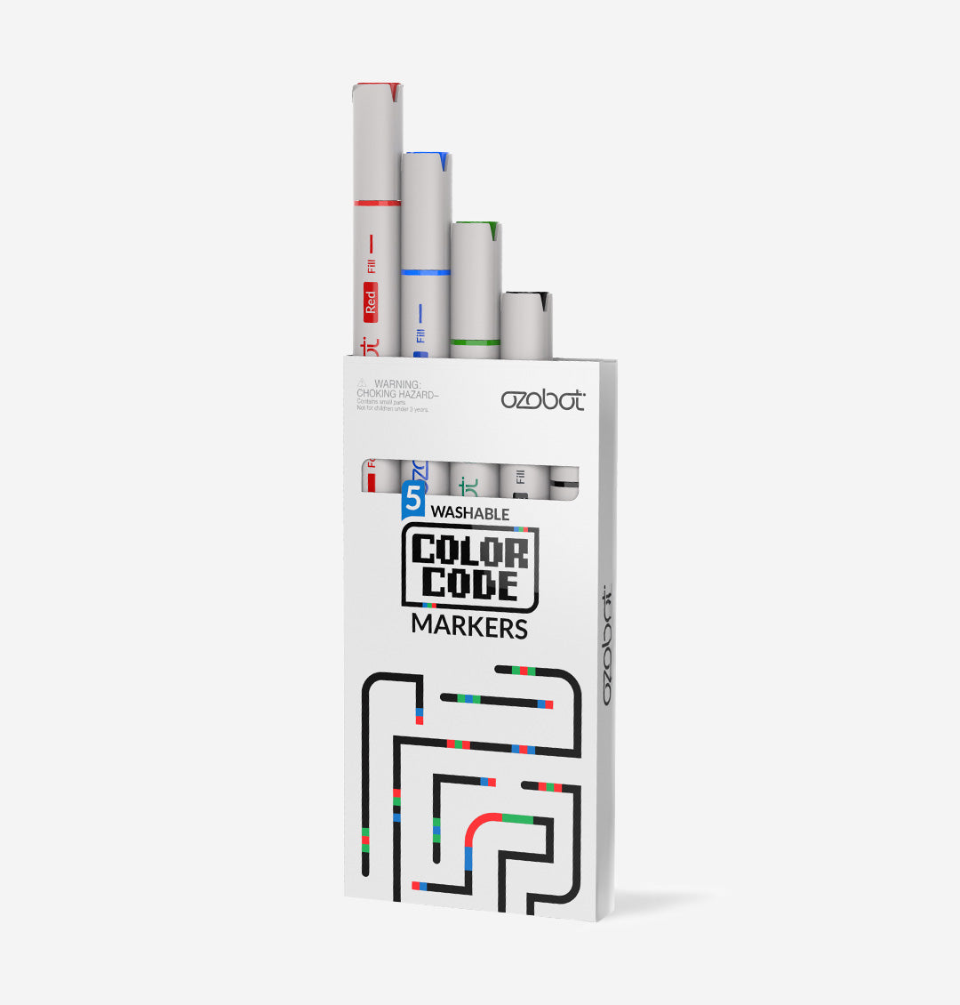 Ozobot Dual Tip Color Code Markers - STEM accessories for coding