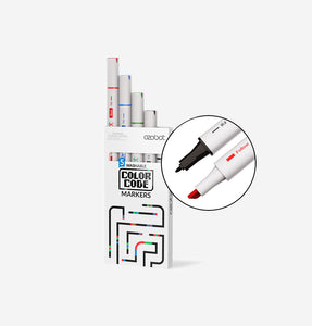 Dual Tip Washable Color Code Markers by Ozobot - affordable STEM accessories for kids who love code