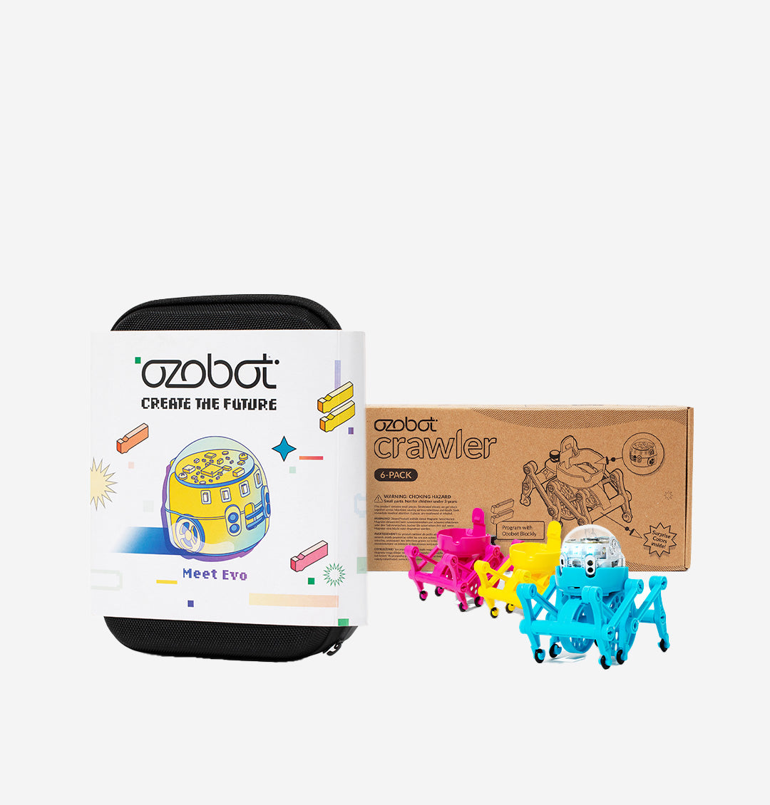 STEM Bundle with Evo Entry Kit and Ozobot Crawler - classroom-friendly STEM bundles for beginners
