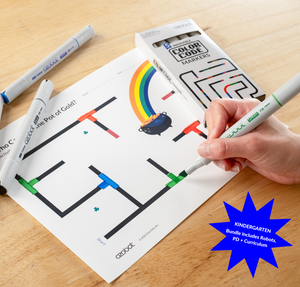 Kindergarten Color Code Curriculum Bundle with PD