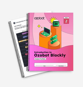 Ozobot 2nd Grade Blockly Curriculum 12-Pack for early programming skills