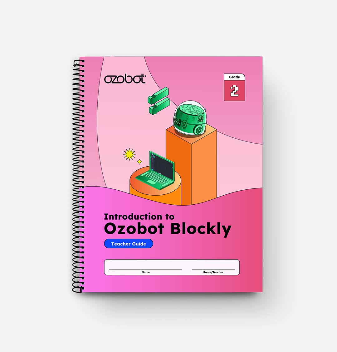 Ozobot 2nd Grade Blockly Teacher Guide with instructional support and answers