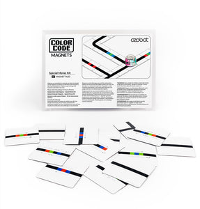 Color code magnets special moves coding kit by Ozobot - easy programmable robots for kids