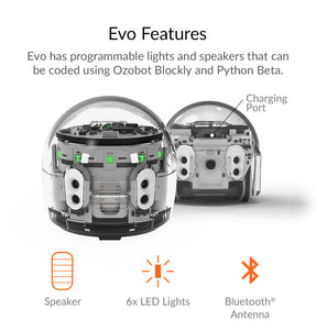 Evo entry steam learning kit - easy programmable robots for kids