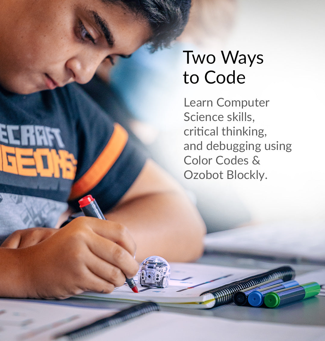 Best-selling Evo Entry Kit by Ozobot - beginner-friendly coding tools for parents and educators