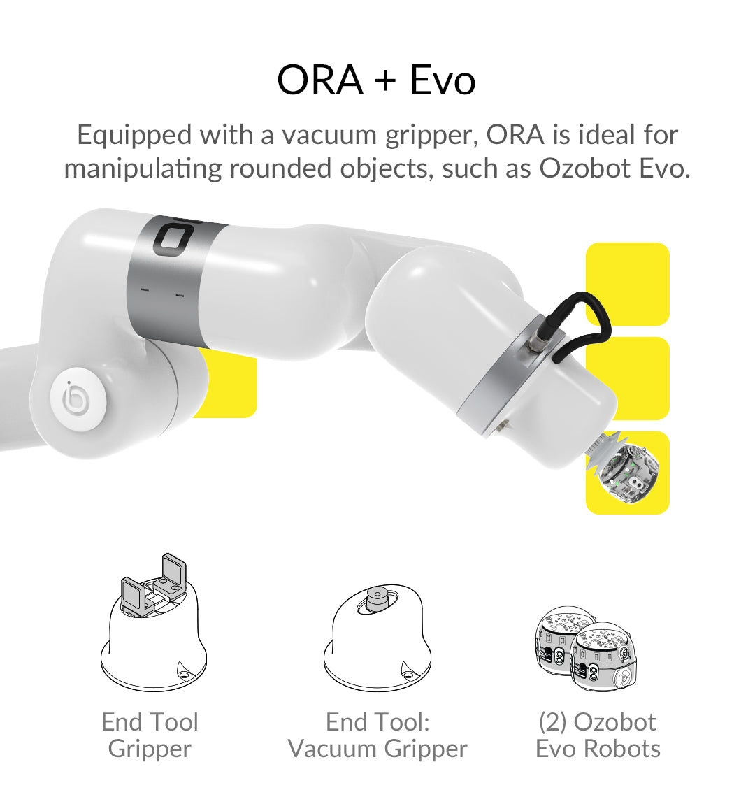ORA Ozobot Robotic Arm collaborative robot cobot - best coding robots for kids