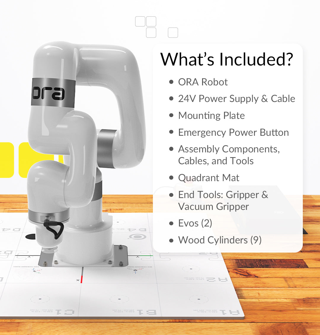 ORA Ozobot Robotic Arm collaborative robot cobot - best programmable robots for classrooms