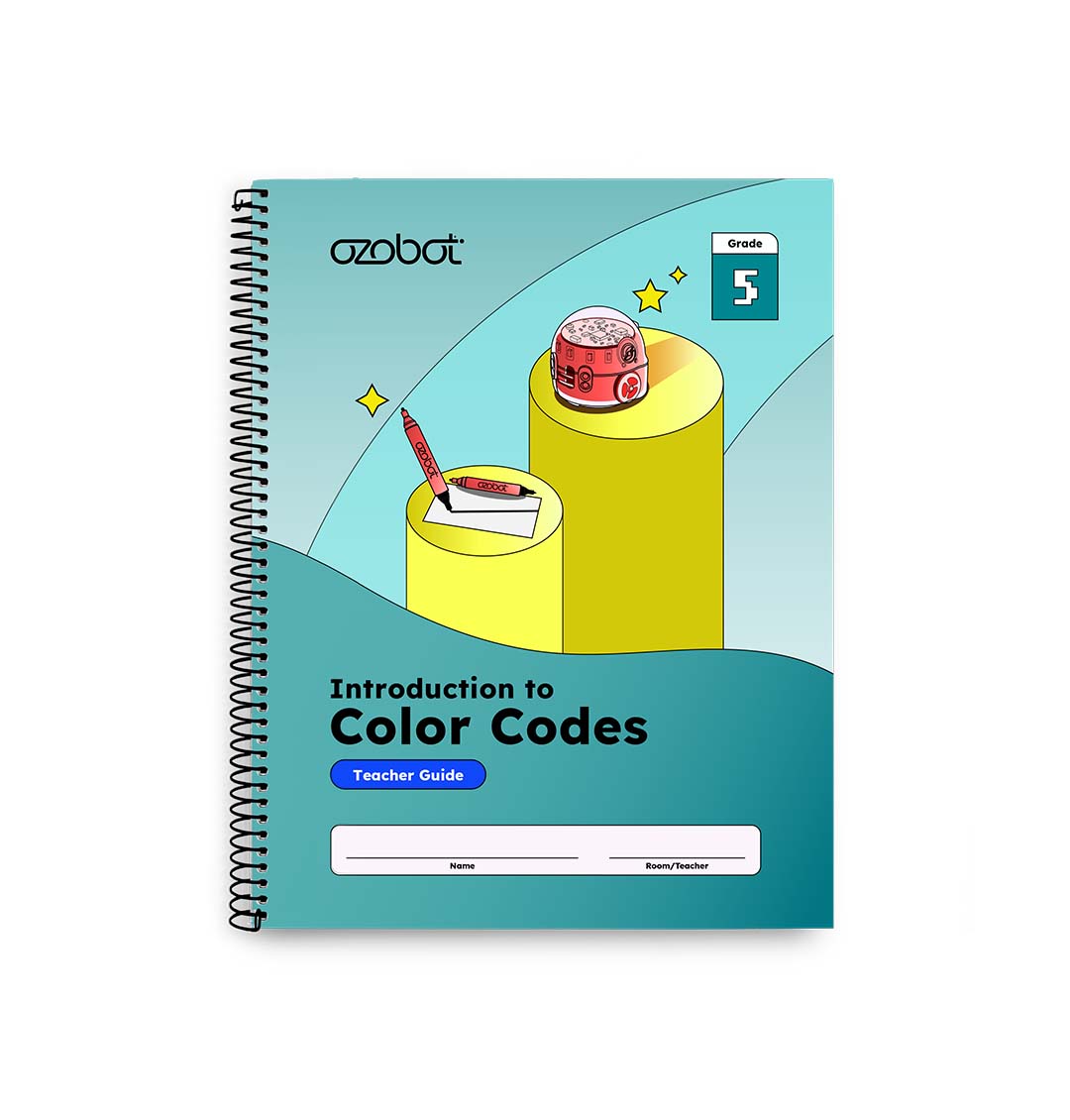 Introduction to Color Codes Curriculum answer key by Ozobot - collaborative classroom tools teacher guide for students K-5