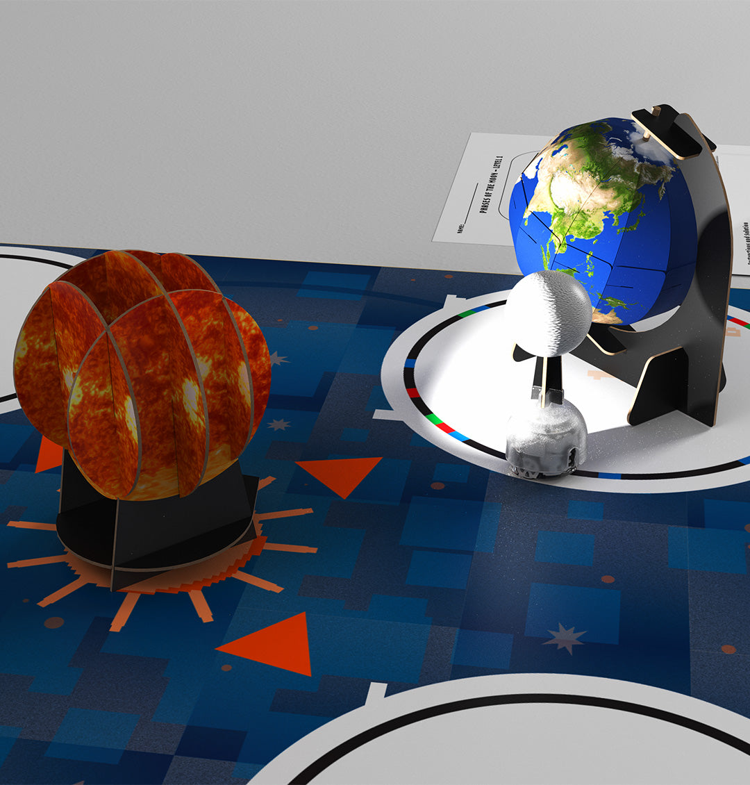 Ozogoes to the Sun, Earth, and Moon STEAM Kit by Ozobot - educational robot kits for group activities