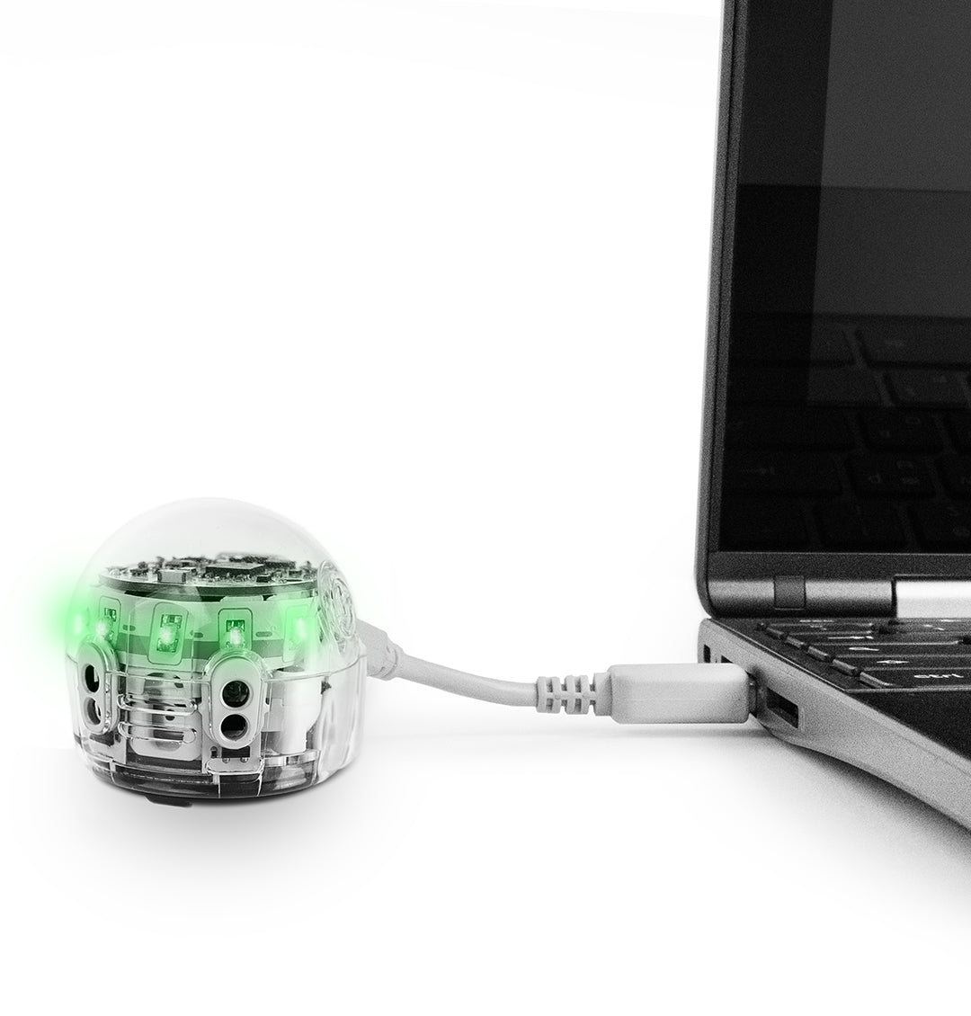 Ozobot 2-pack Evo programmable robot charging cable coding accessories