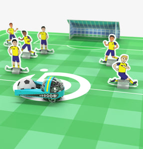 Ozobot Challenge Mat Soccer - easy STEM activity for kids