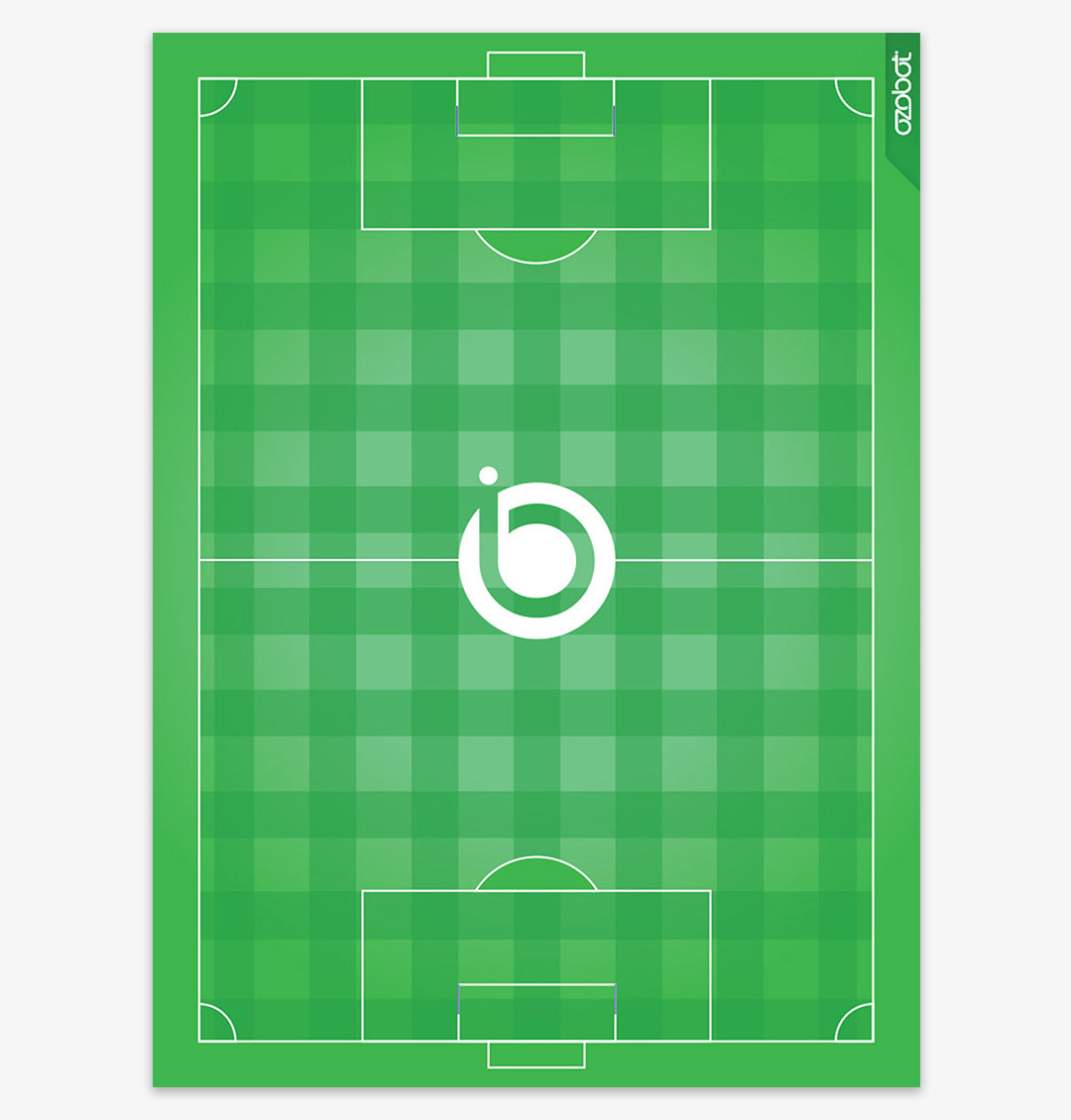 Ozobot Soccer Challenge Mat - classroom coding activities for kids