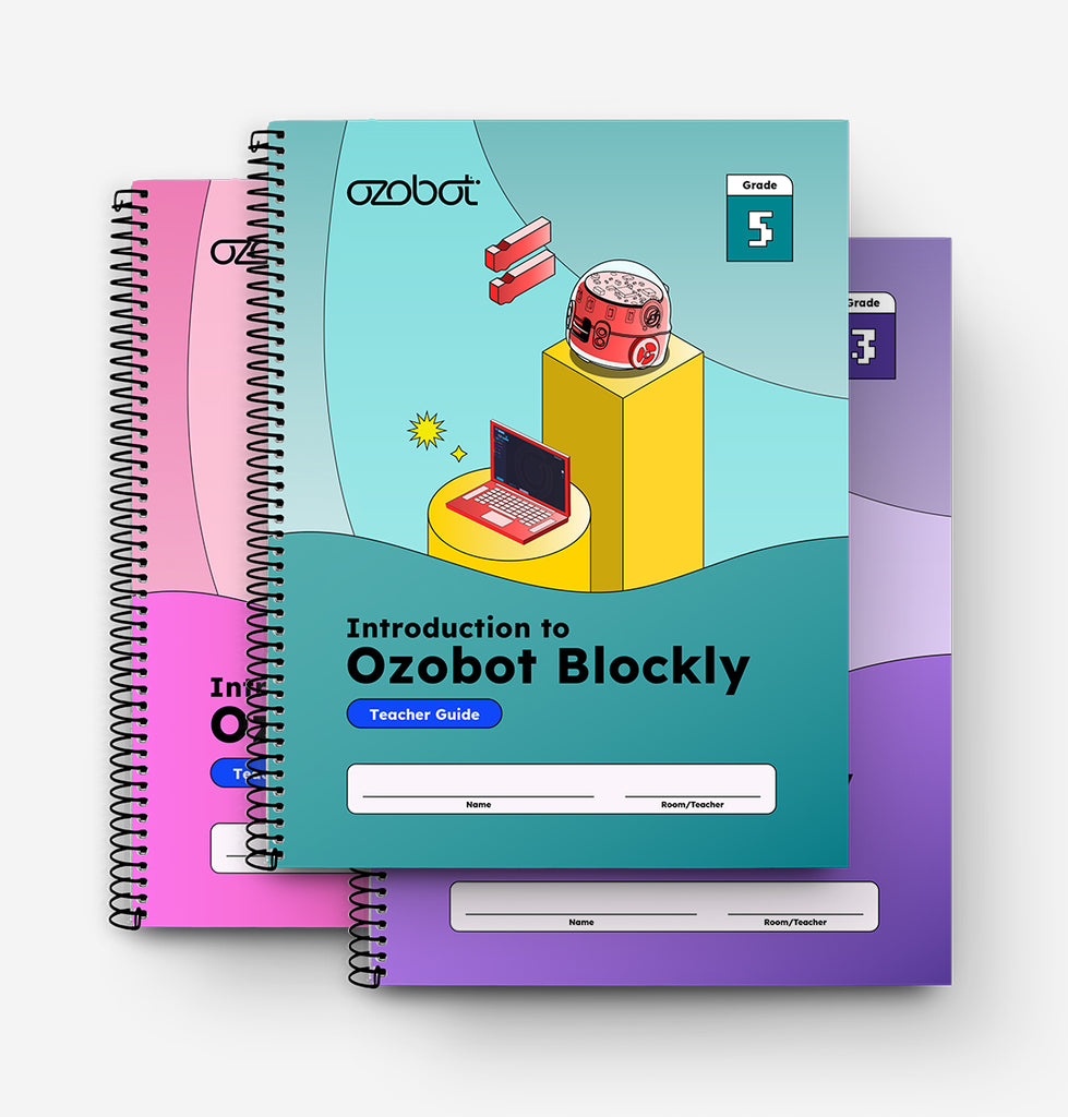 Ozobot Blockly K-5 Curriculum Bundle with PD