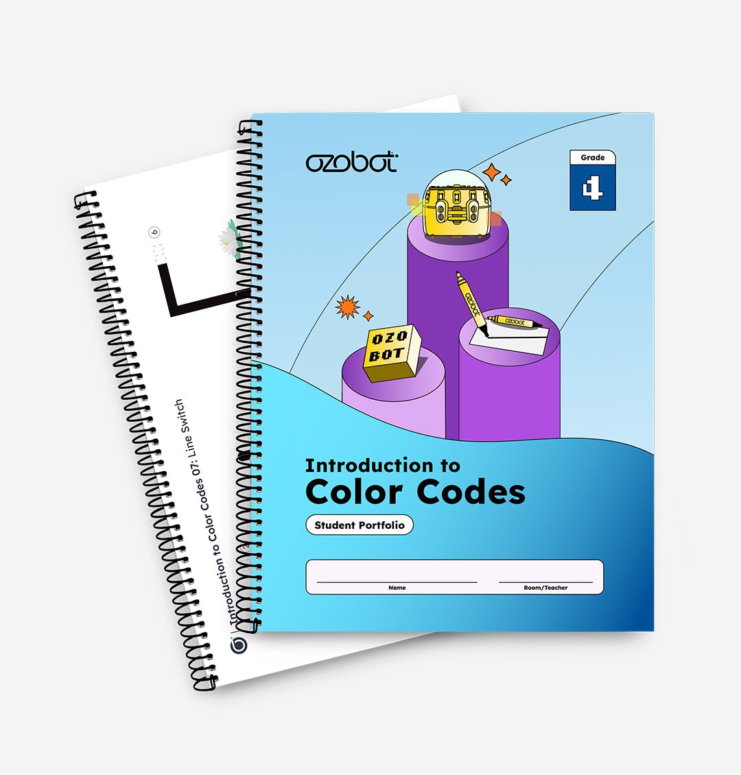 Ozobot 4th Grade Introduction to Color Codes Curriculum 12-Pack with advanced logic activities