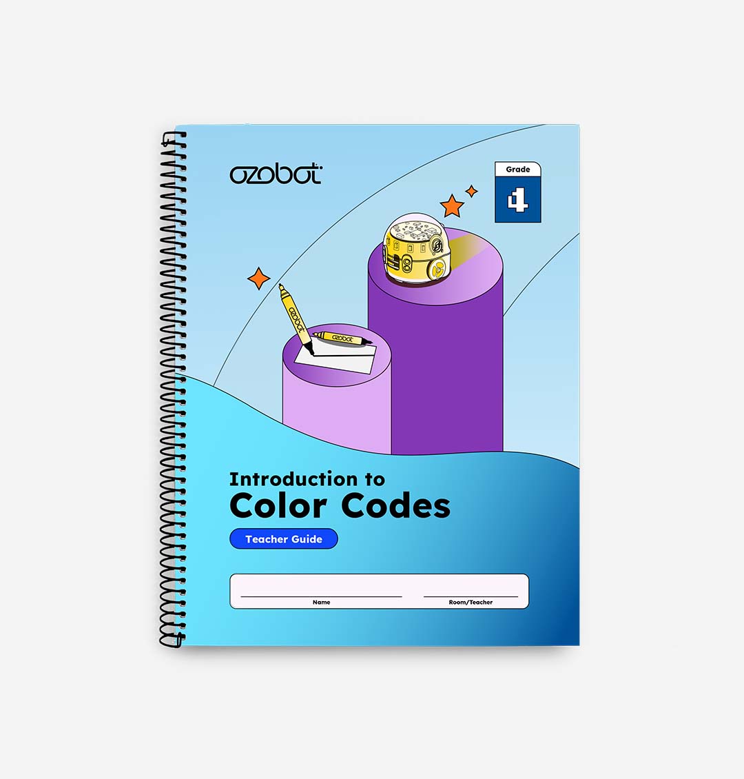 Ozobot 4th Grade Color Codes Teacher Guide with Color Code answers and guidance