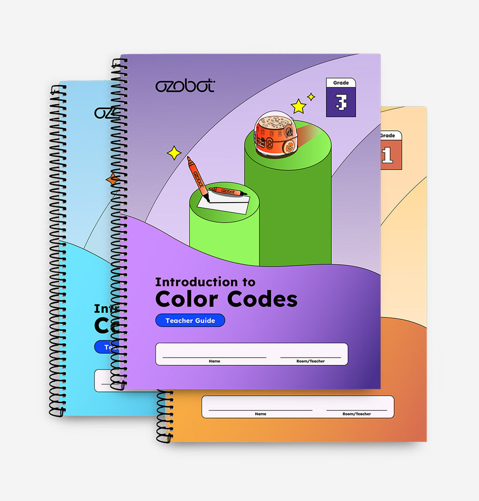 Introduction to Color Codes Answer Key Teacher Guide – Ozobot