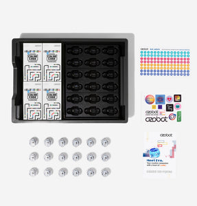 Evo Classroom Kit with 18 coding robots - best STEM learning kits for students by Ozobot