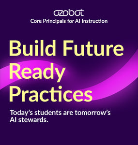 Ozobot's AI Curriculum builds future ready practices