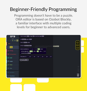 ORA Ozobot Robotic Arm cobot - programmable robots for advanced students