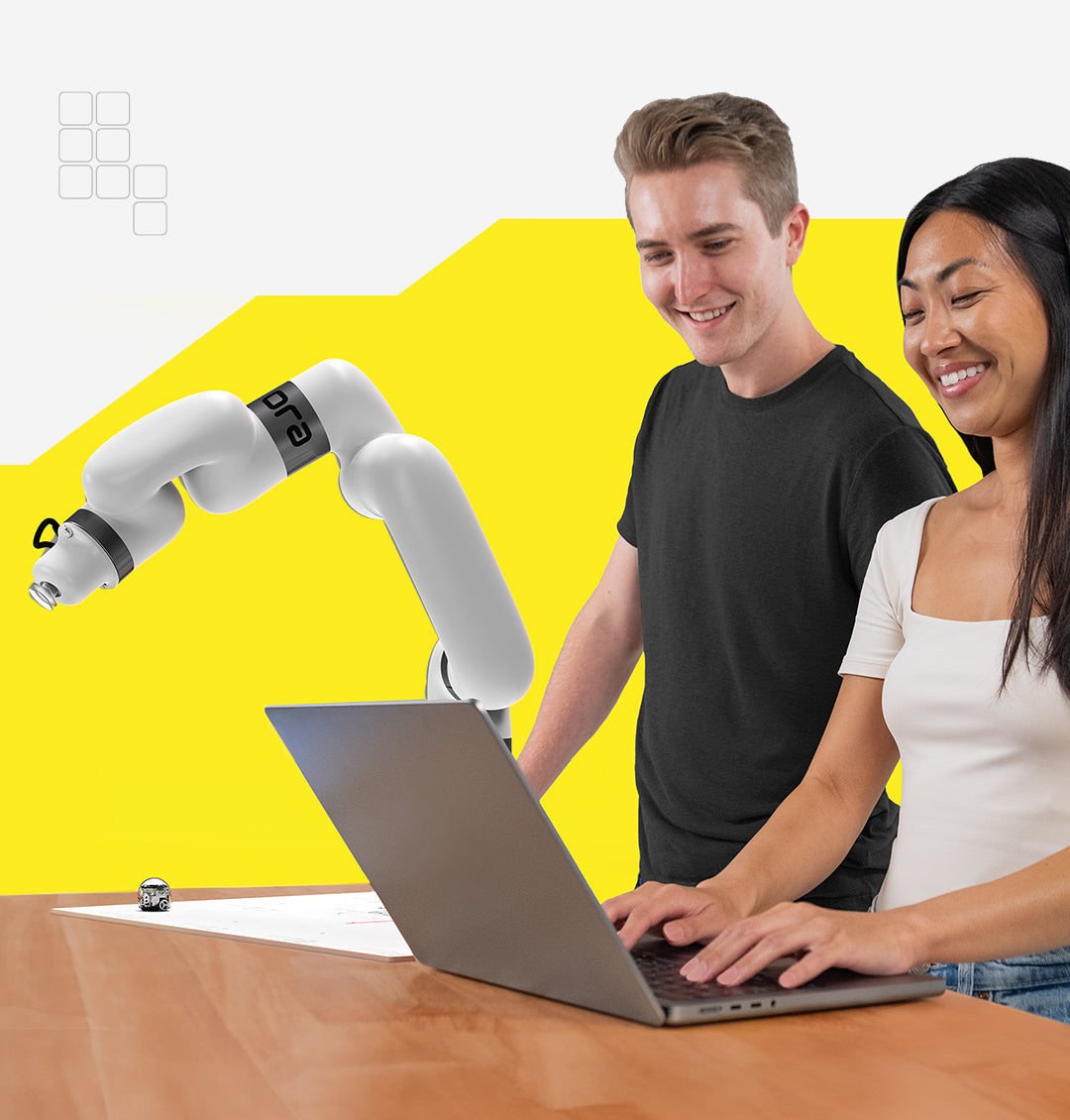 ORA Ozobot Robotic Arm -collaborative robot cobot for engineering beginners