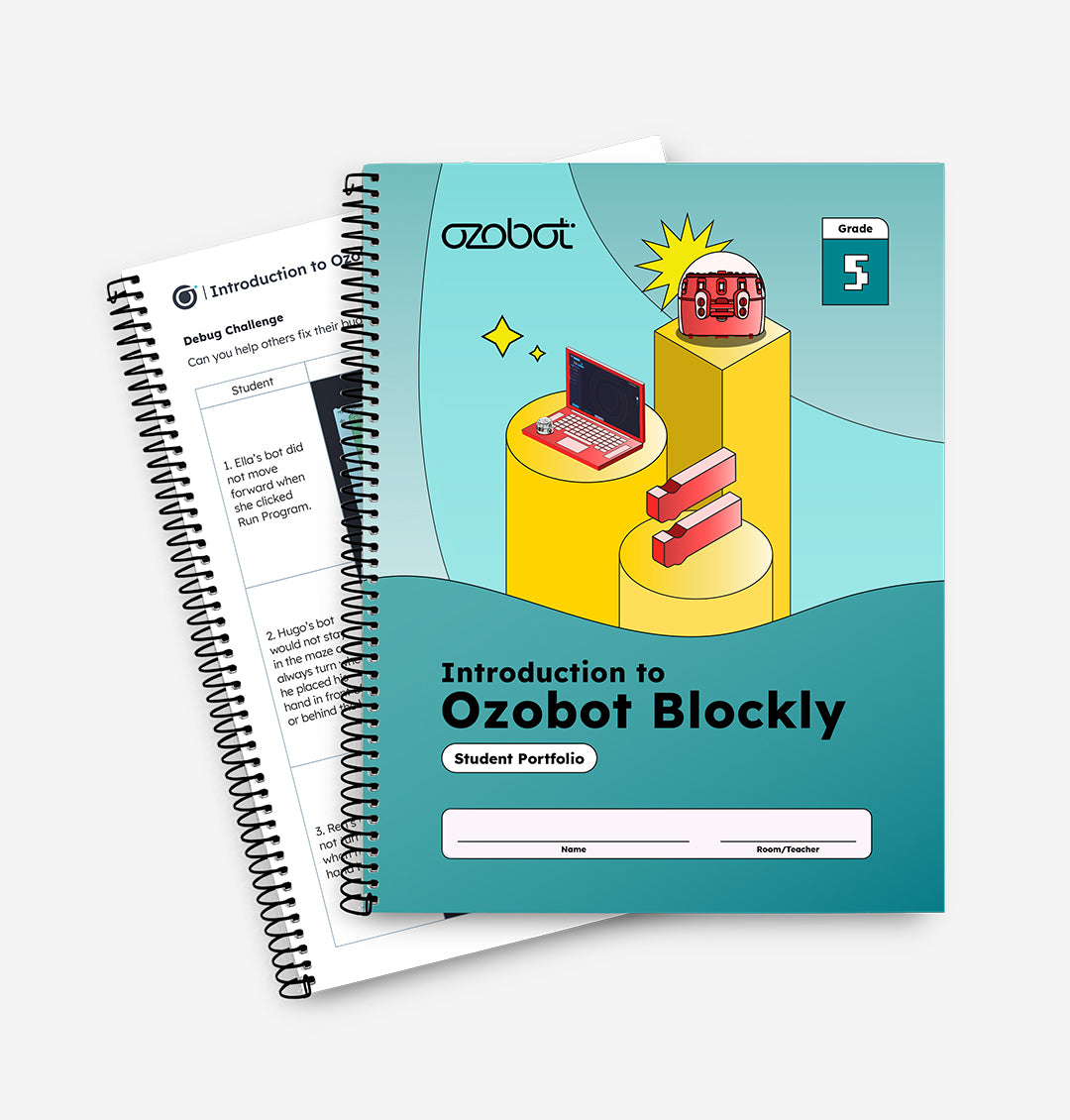 Ozobot 5th Grade Blockly Curriculum 12-Pack with advanced programming tasks