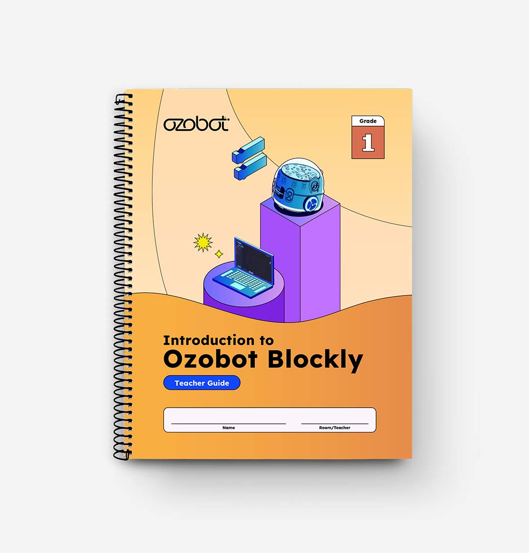Ozobot 1st Grade Blockly Teacher Guide to support Blockly Curriculum