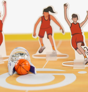 Challenge Mat Basketball coding activity - affordable STEM activities for educators