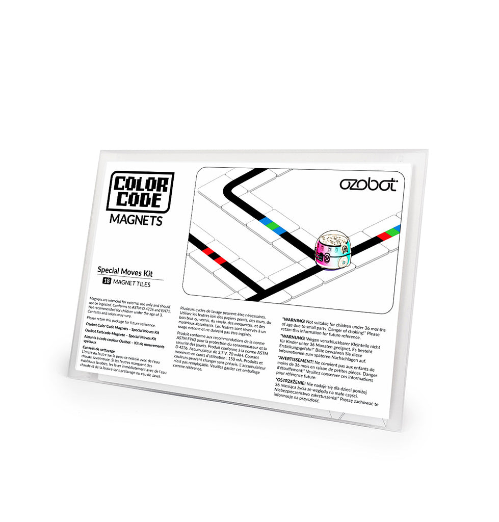 Color code magnets special moves stem kit – Ozobot