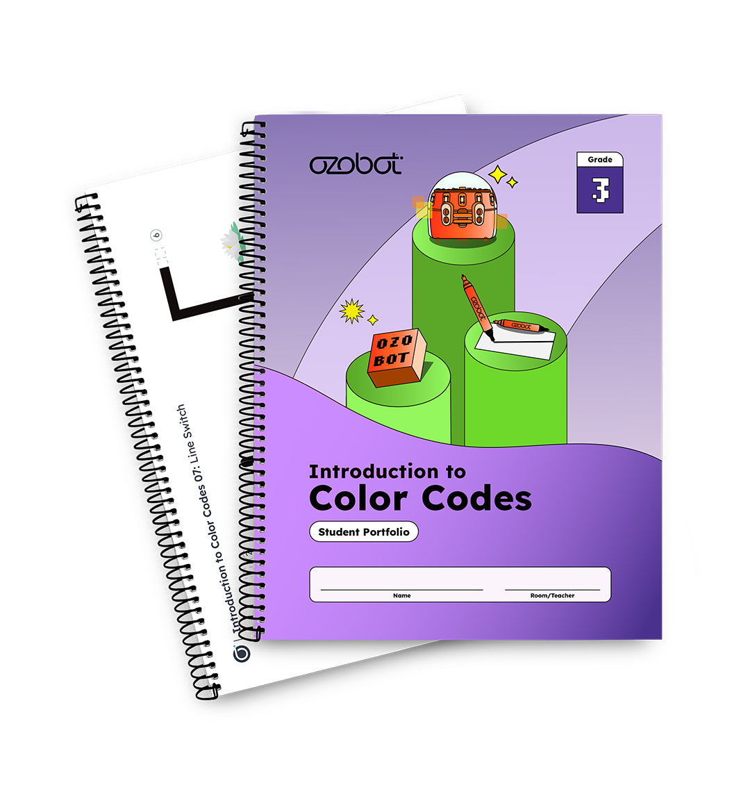 Introduction to Color Codes <br> Curriculum: Student Portfolios (12 Pack)