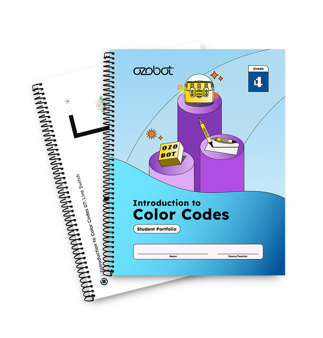 Introduction to Color Codes <br> Curriculum: Student Portfolios (12 Pack)