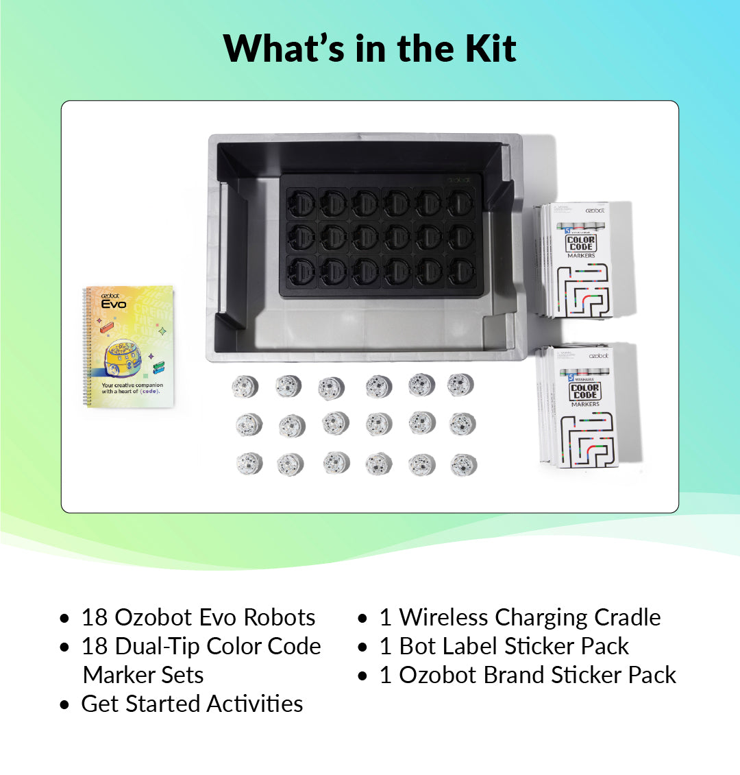 Evo Classroom Kit - 18 Bots
