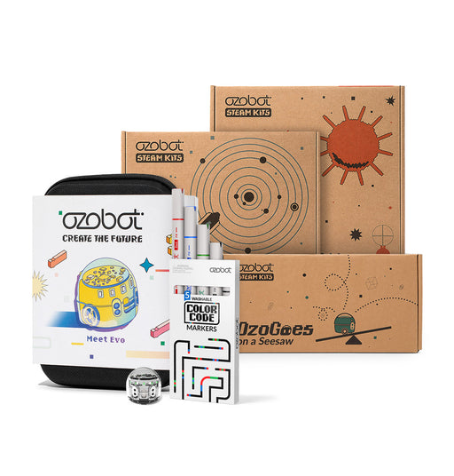 STEM Bundle with Evo Entry Kit and STEAM Kits by Ozobot