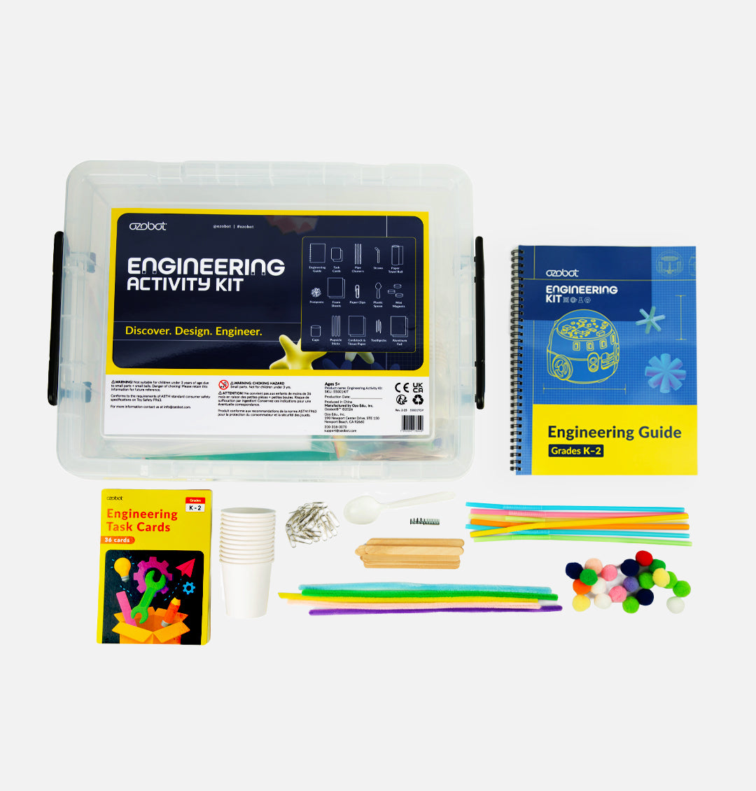 Engineering Kit with Evo 18 Pack: K-2 Students