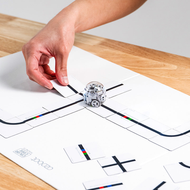 Color Code Magnets used as a screen-free coding gift for kids