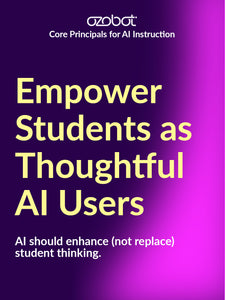 Foundations of AI: AI Curriculum for Schools | Grades 5–12