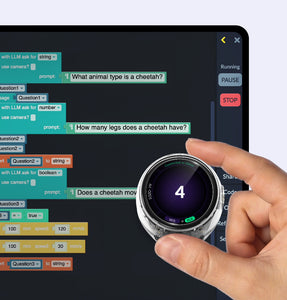 Ozobot Ari Editor coding interface showing beginner-friendly programming for students and classrooms