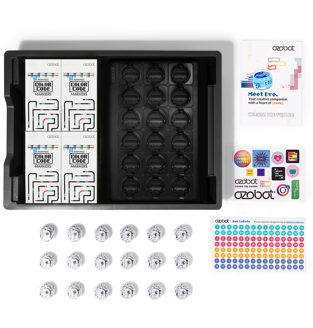 Ozobot Evo Classroom Kit (18 Bots)
