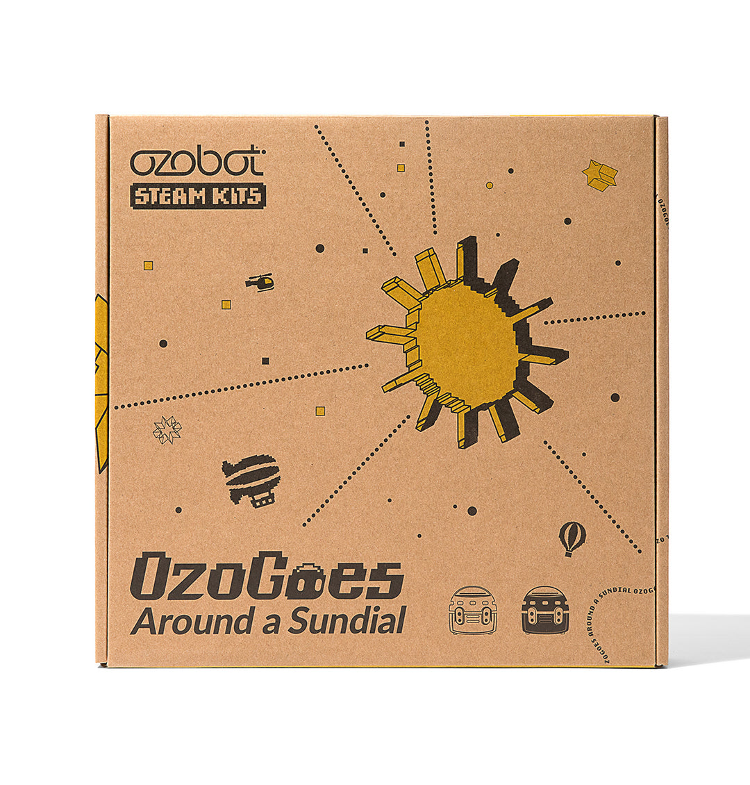 Ozogoes around a sundial steam learning kit - easy interactive stem kits for students